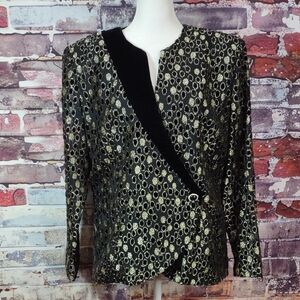 Vintage Patra Velvet/Lurex Jacket